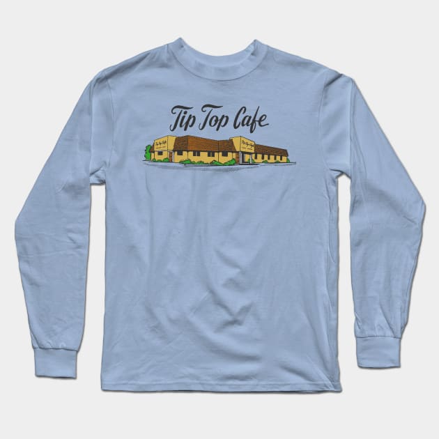 Tip Top Cafe - Brockton, MA Long Sleeve T-Shirt by Mass aVe mediA